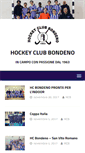 Mobile Screenshot of hcbondeno.it